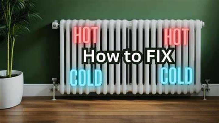 Why are my radiators warm at the bottom and hot at the top?