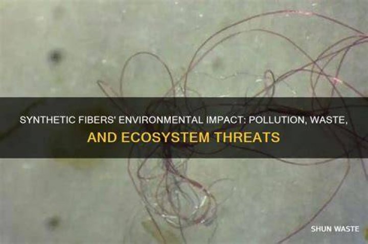 Why are synthetic Fibres bad for the environment?