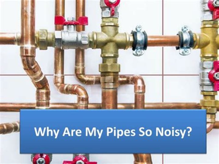 Why are the pipes in my shower so noisy?