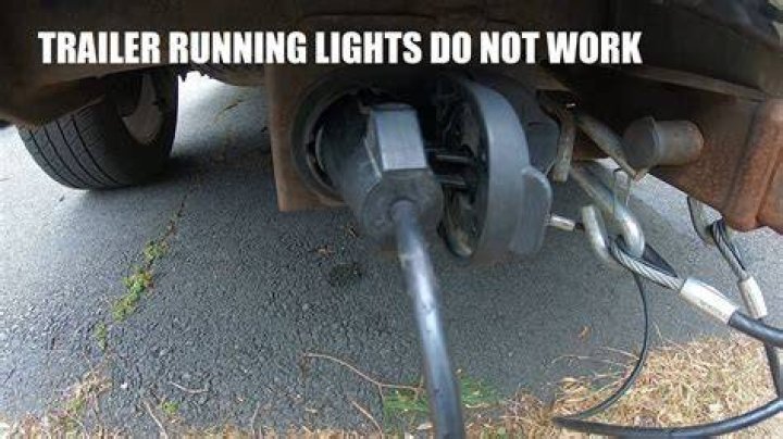 Why are the running lights on my Uhaul not working?