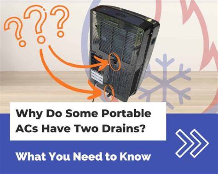 Why are there two drains?