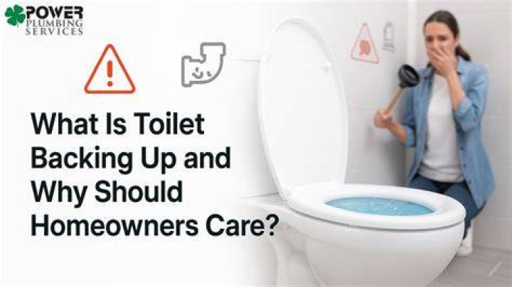 Why are two toilets on the same floor backing up?