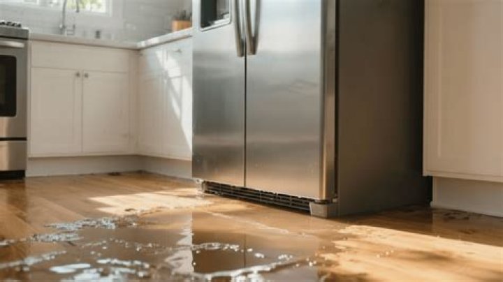 Why did my refrigerator start leaking water?