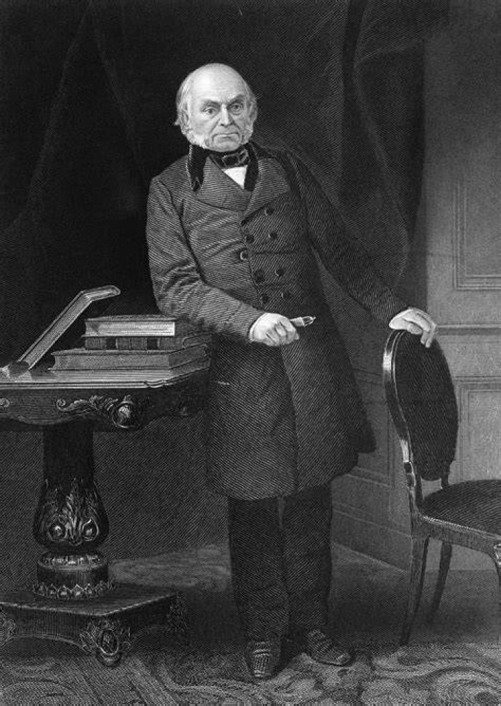 Why did Quincy Adams wear pants?
