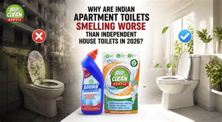Why do apartment bathrooms smell?