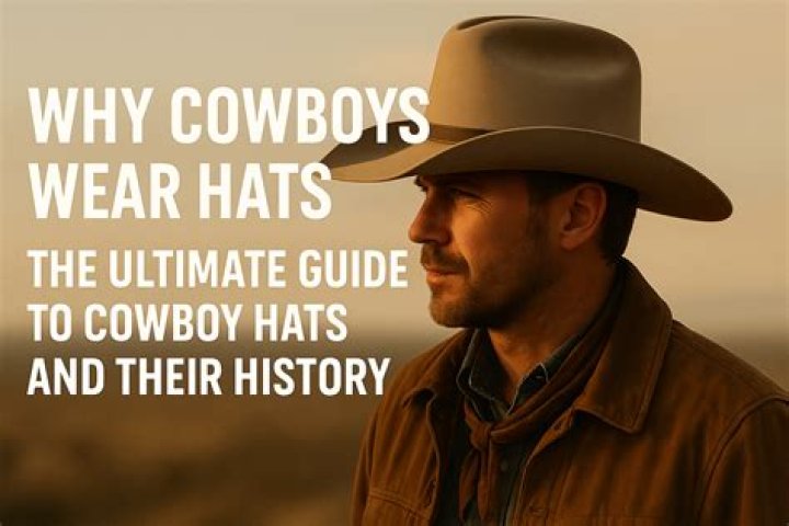 Why do cowboys wear wide brimmed hats?