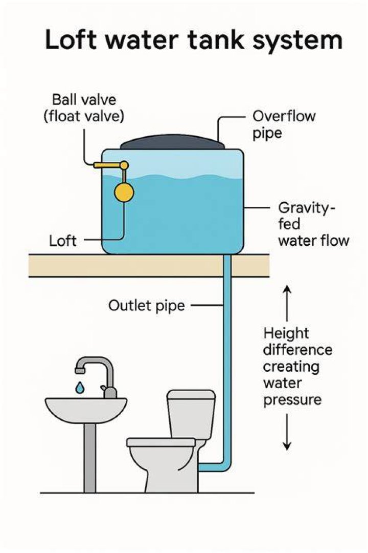 Why do I have a water tank in my loft?
