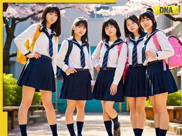 Why do Japanese girls always wear short skirts?