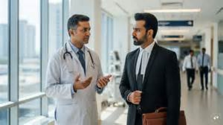 Why do lawyers wear black coat and doctors wear white coats?