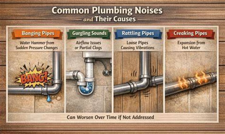 Why does it sound like my pipes are knocking?