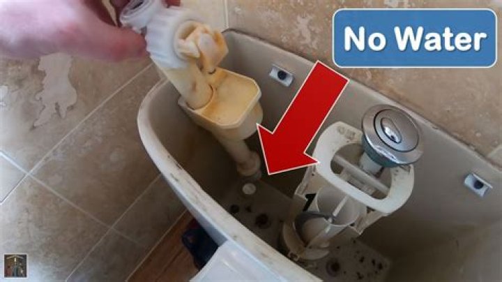 Why does my bathroom cistern fill very slowly?