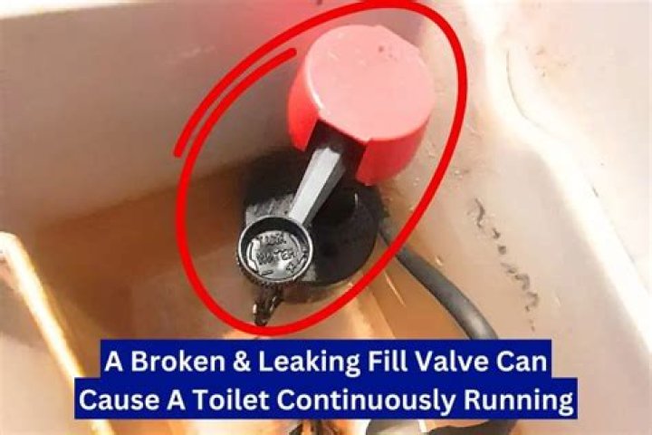 Why does my fill valve sound like it is constantly running?