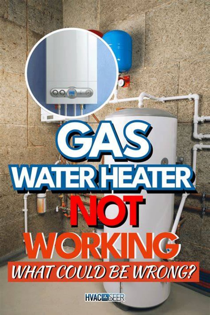 Why does my gas water heater not work?