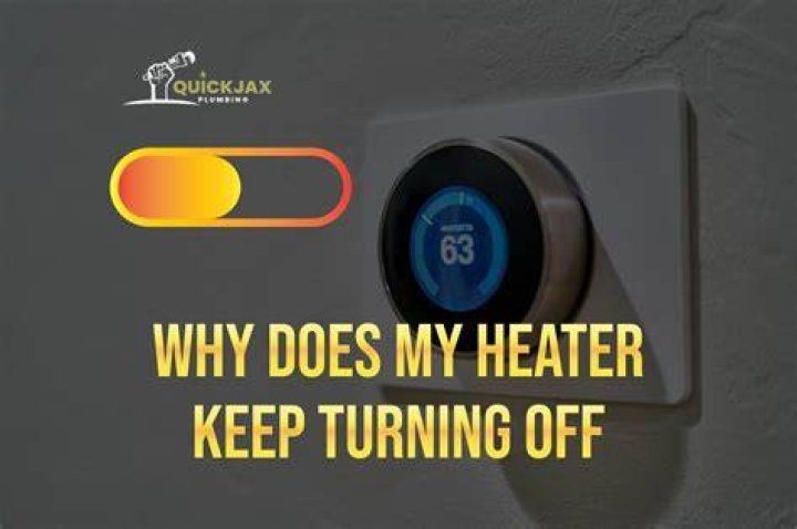 Why does my heater turn on then off?