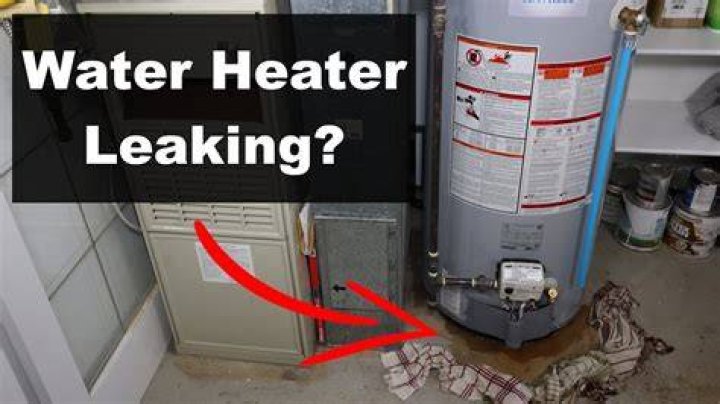 Why does my hot water tank keep dripping?