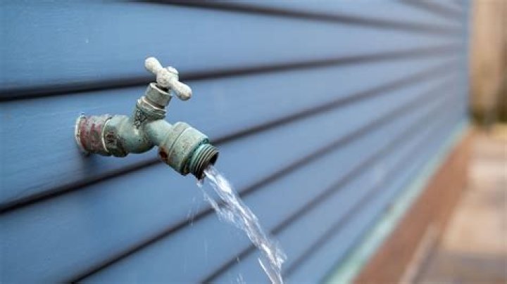 Why does my outside faucet have low water pressure?