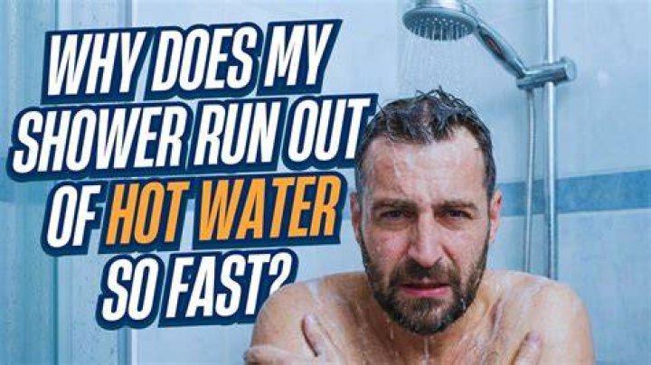 Why does my shower have no hot water?