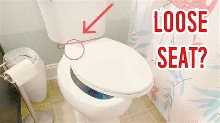 Why does my toilet seat keep coming loose?