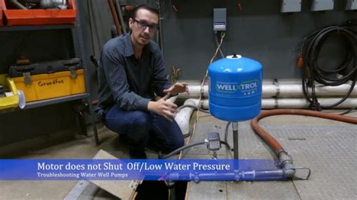 Why does my water pressure switch not shut off?