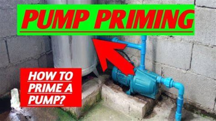 Why does my water pump keep priming?
