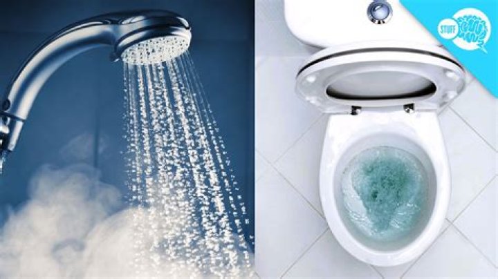 Why does the toilet water get hot?