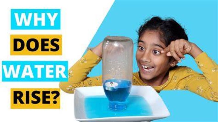 Why does the water rise when I flush?