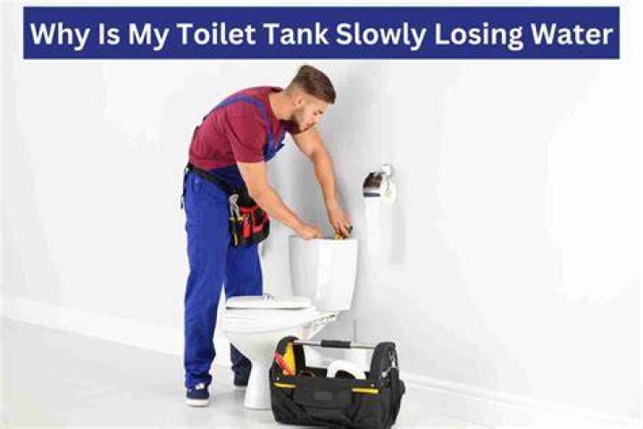 Why does water disappear from toilet tank?