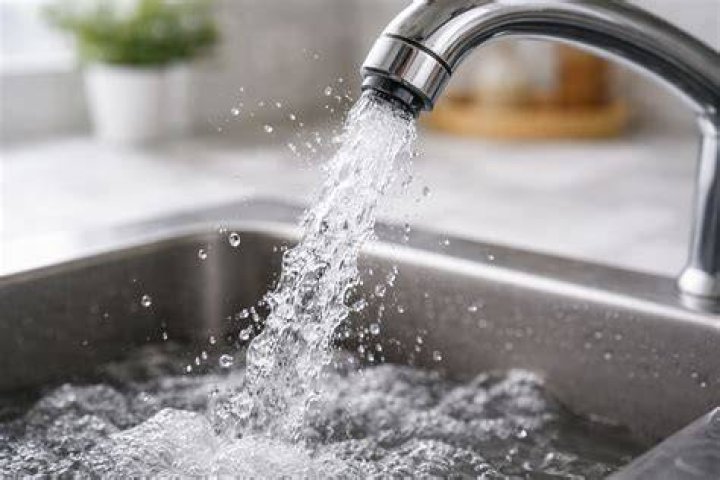 Why is air coming out of my hot water faucet?