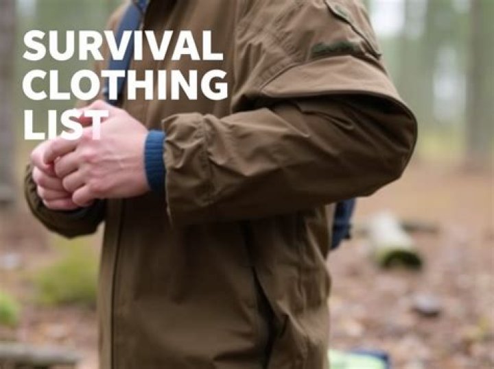 Why is clothing important in a survival kit?