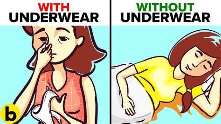 Why is it bad to not wear underwear?