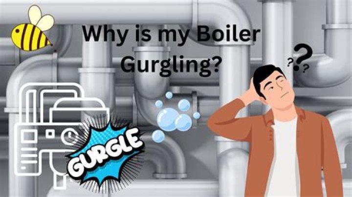 Why is my boiler making a gurgling sound?