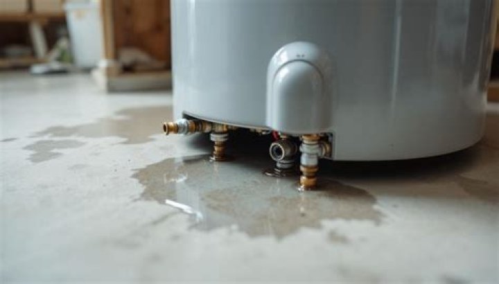 Why is my hot water heater leaking outside?