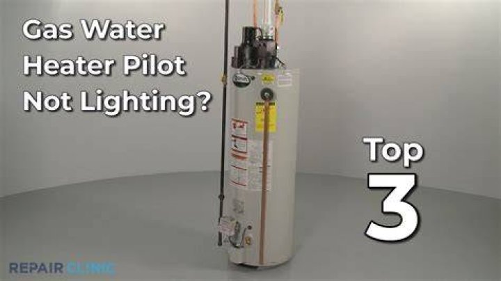 Why is my hot water heater not lighting?