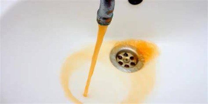 Why is my hot water orange?