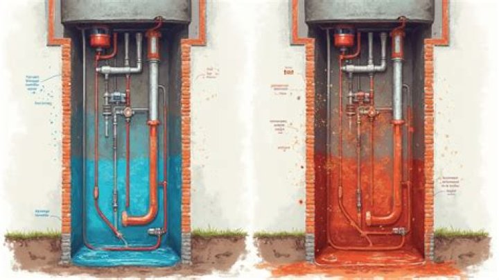 Why is my hot water running while my cold water is running?
