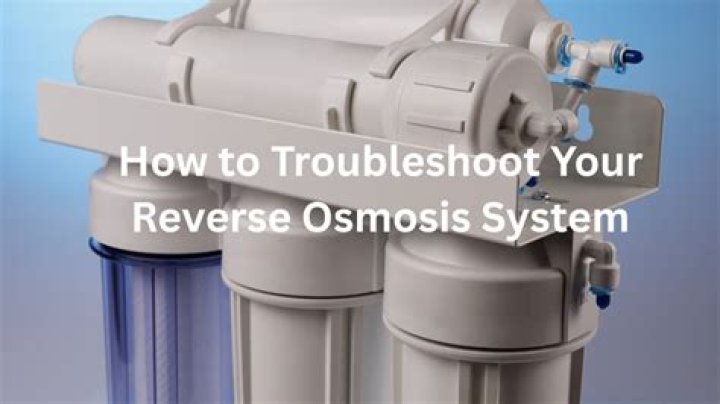 Why is my reverse osmosis system leaking?