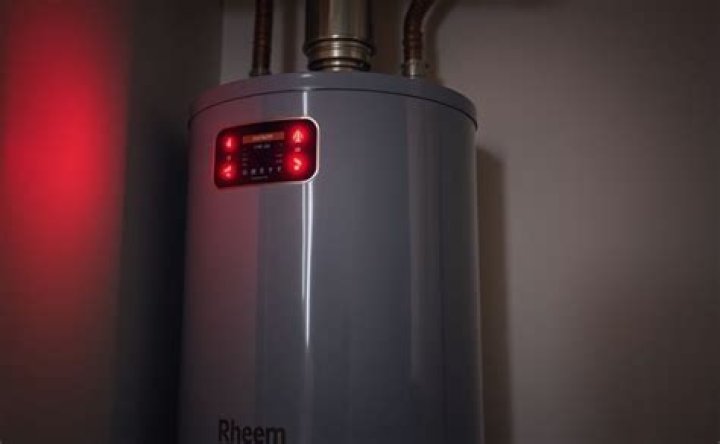 Why is my Rheem hot water system beeping?