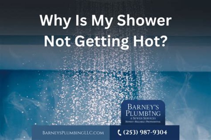 Why is my shower not as hot as my sink?