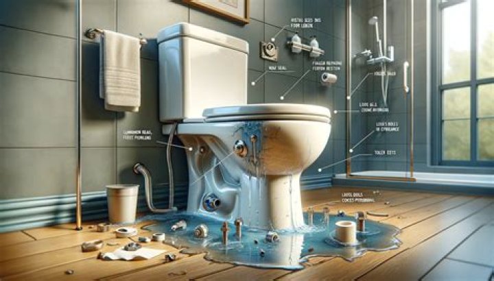 Why is my toilet leaking from the wall?