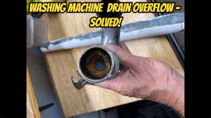 Why is my washing machine standpipe overflowing?