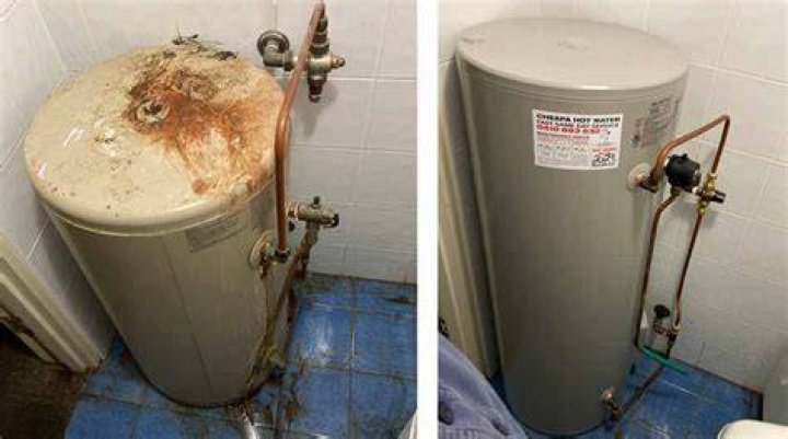 Why is my water heater overflowing from the top?