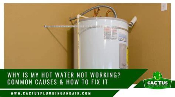 Why is my water not working I have a well?