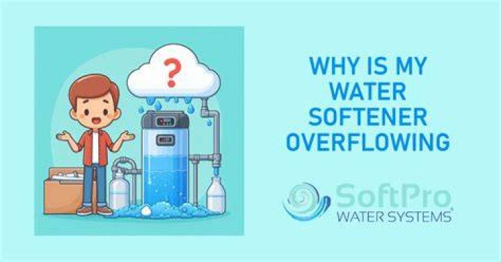 Why is my water softener overflowing?