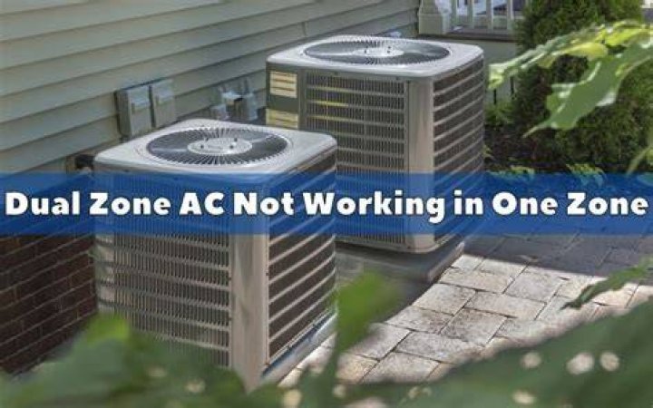 Why is one zone of my AC not working?