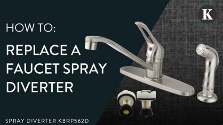 Why is the spray diverter not working on my Kitchen Sink?