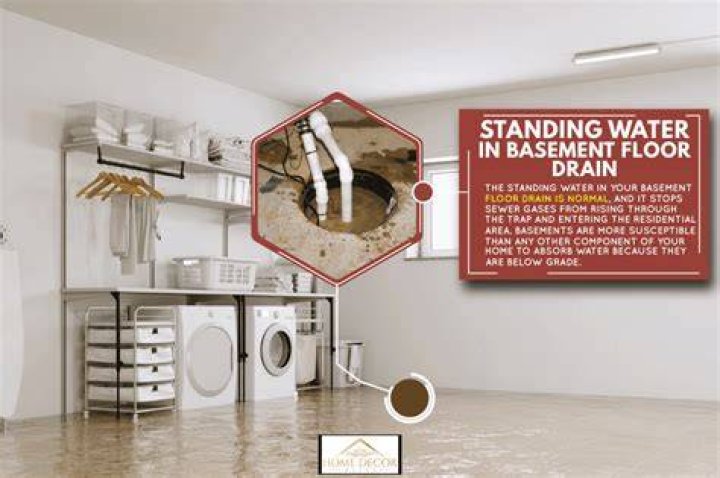 Why is there standing water in my floor drain?