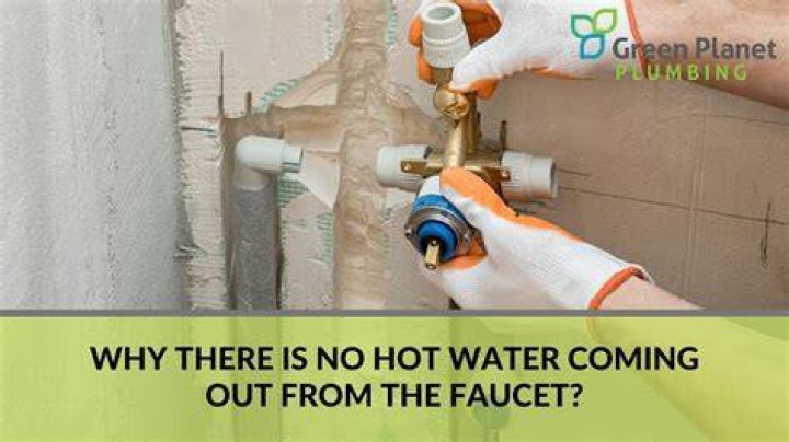 Why is there water coming out of the faucet when the shower is on?