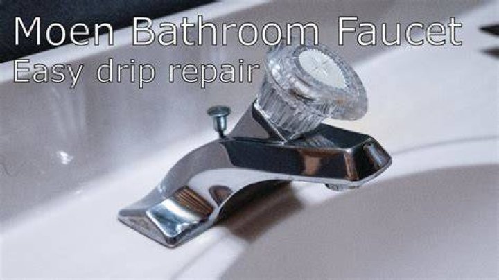 Why is water coming out of my Moen faucet?