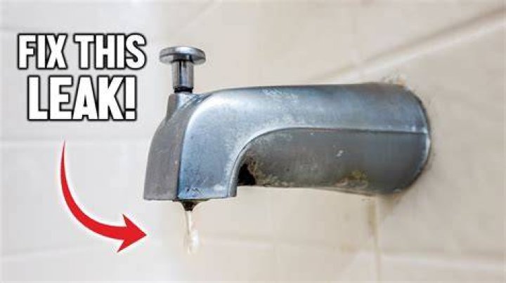 Why is water leaking from my bathtub faucet?