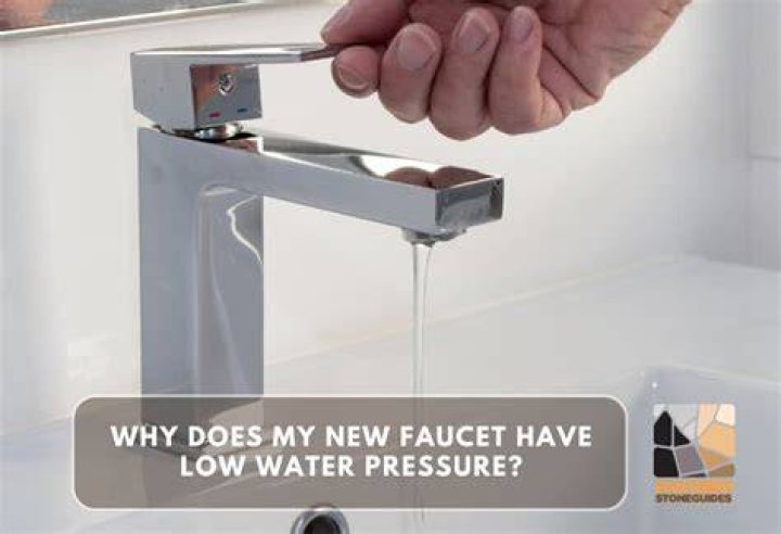 Why would only one faucet have low water pressure?